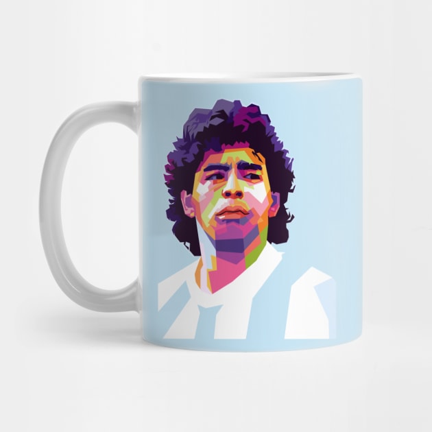 Maradona by Danwpap2